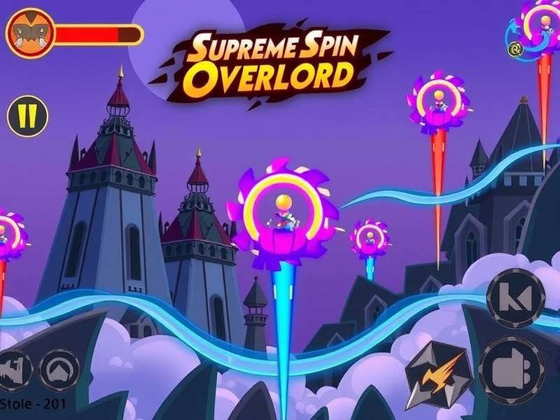 Supreme Spin Overlord Gameplay Screenshot